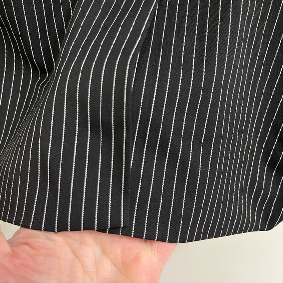 A New Day woman’s oversized fall blazer black white pinstripe size small - Picture 5 of 9